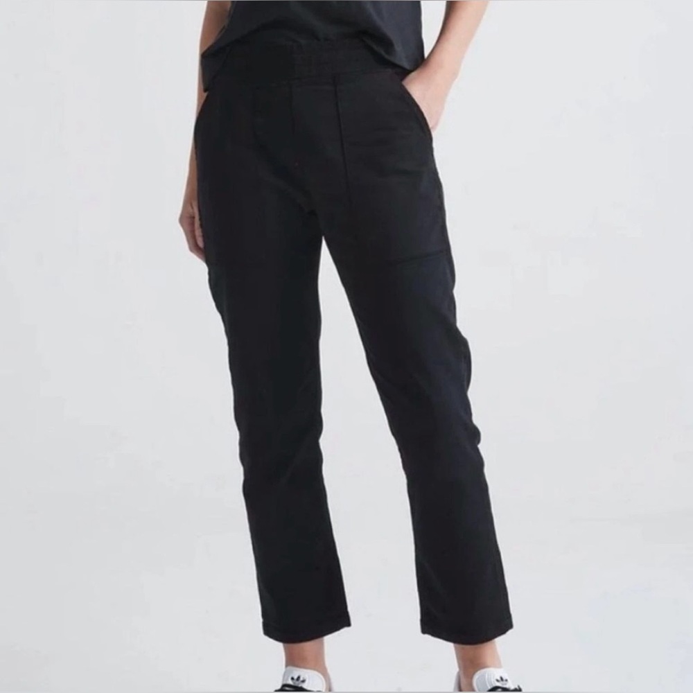 DU/ER | Women’s Medium | Black No Sweat Everyday Stretch Utility Ankle Crop Pant - Picture 2 of 11
